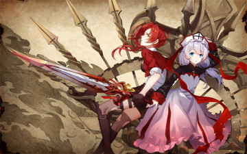 Картинка аниме benghuai+xueyuan девушки