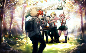 Картинка аниме boku+no+hero+academia моя геройская академия