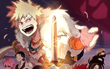 Картинка аниме boku+no+hero+academia моя геройская академия