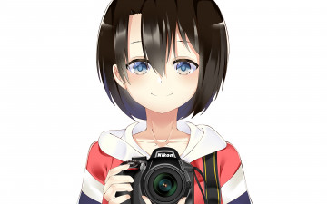 Картинка аниме koe+no+katachi взгляд девушка фон