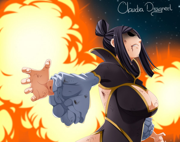 Обои картинки фото аниме, fairy tail, минерва