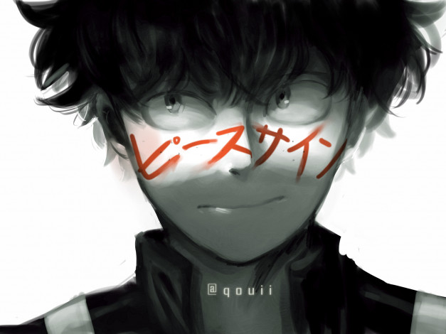 Обои картинки фото аниме, boku no hero academia, моя, геройская, академия