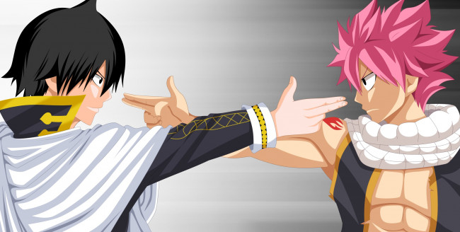 Обои картинки фото аниме, fairy tail, хвост, феи