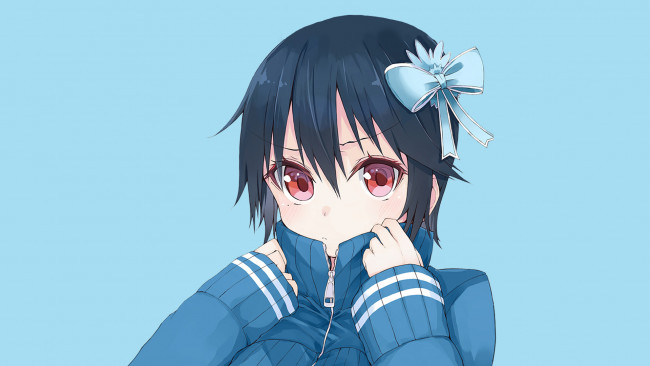 Обои картинки фото аниме, nisekoi, фон, взгляд, девушка