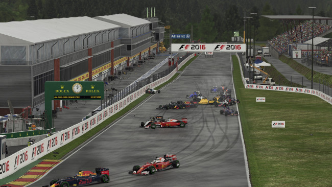 Обои картинки фото видео игры, f1 2016, f1, 2016