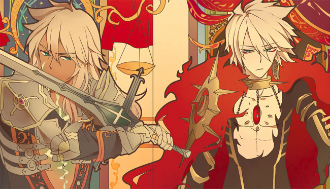 Обои картинки фото аниме, fate, stay night, судьба, апокриф