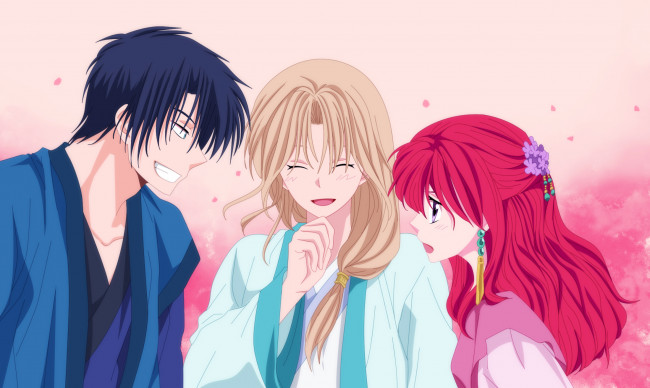 Обои картинки фото аниме, akatsuki no yona, рассвет, йоны