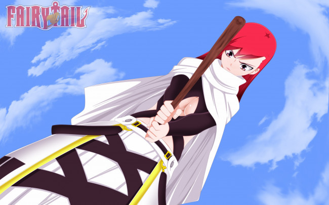 Обои картинки фото аниме, fairy tail, эльза