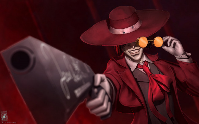 Обои картинки фото аниме, hellsing, хелсинг