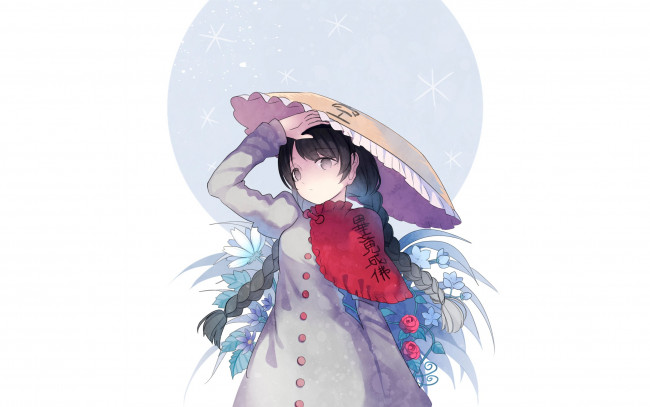 Обои картинки фото аниме, touhou