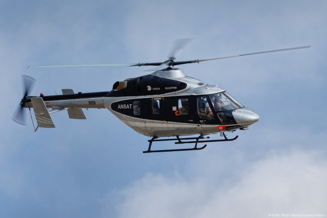 Обои картинки фото ansat, авиация, вертолёты, вертушка