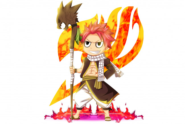 Обои картинки фото аниме, fairy tail, хвост, феи