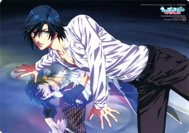 Обои картинки фото аниме, uta no prince-sama, поющий, принц