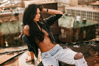 Картинка девушка девушки -unsort+ брюнетки темноволосые модель