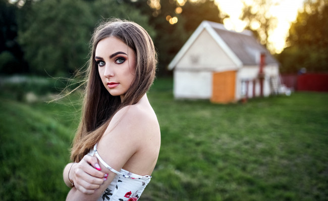 Обои картинки фото девушка, девушки, -unsort , блондинки,  светловолосые, модель