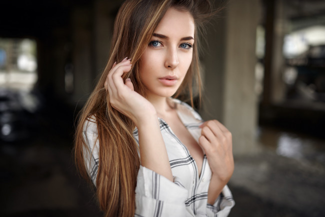 Обои картинки фото девушка, девушки, -unsort , лица,  портреты, модель