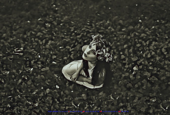 Картинка календари компьютерный+дизайн 2019 calendar женщина цветы девушка венок