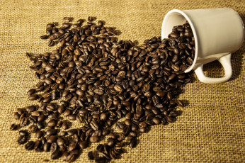 Картинка еда кофе +кофейные+зёрна снедь