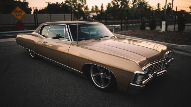 Обои картинки фото автомобили, chevrolet, 1967, caprice
