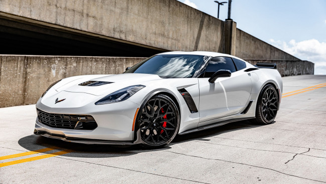Обои картинки фото автомобили, corvette, chevrolet, z06