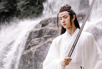 Картинка кино+фильмы the+untamed лань ванцзи водопад