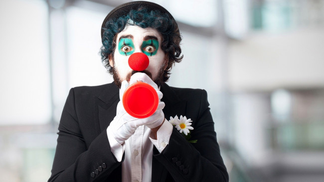 Обои картинки фото разное, маски,  карнавальные костюмы, клоун