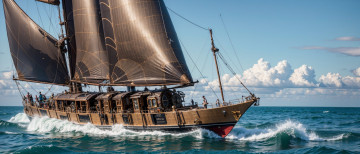 обоя корабли, 3d, нейросети, графика, нейроарт, ai, art, нейронные, сети, рисунки, нейро, искусство