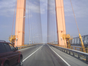 Картинка мост сургуте через обь города мосты