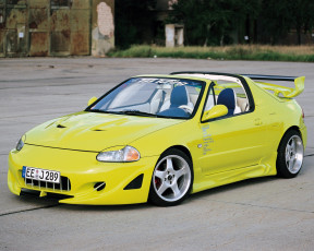 Картинка honda crx автомобили