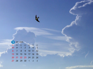 обоя календари, животные