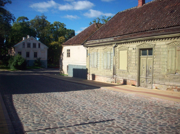 Обои картинки фото кулдига, латвия, города, улицы, площади, набережные