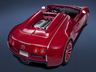 Картинка bugatti veyron grand sport roadster автомобили