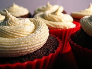 Картинка еда пирожные кексы печенье крем