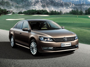 Картинка volkswagen passat автомобили
