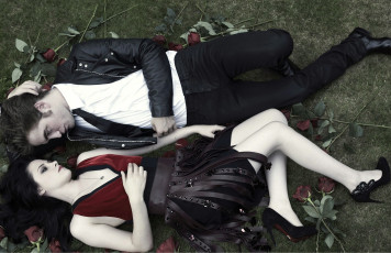 Картинка роберт паттинсон кристен стюарт разное знаменитости розы