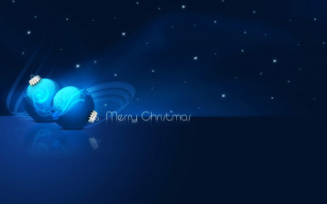 Картинка праздничные векторная графика новый год украшения фон голубой