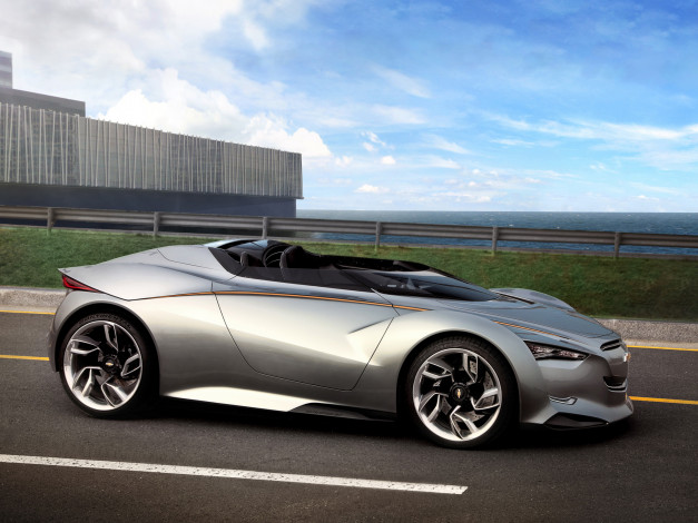 Обои картинки фото chevrolet, miray, concept, автомобили