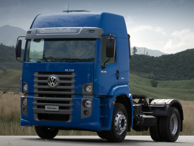 Обои картинки фото volkswagen, constellation, tractor, 19, 330, автомобили