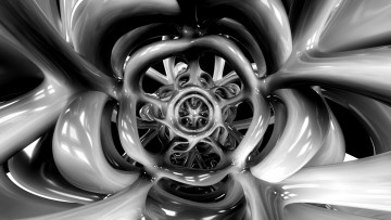 Картинка 3д графика fractal фракталы цвета фон узор