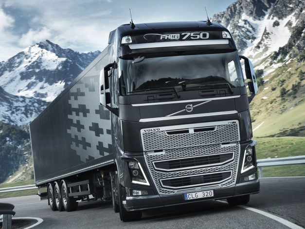 Обои картинки фото автомобили, volvo, trucks