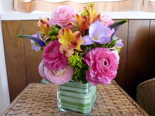 Обои картинки фото цветы, букеты, композиции, розы, букет