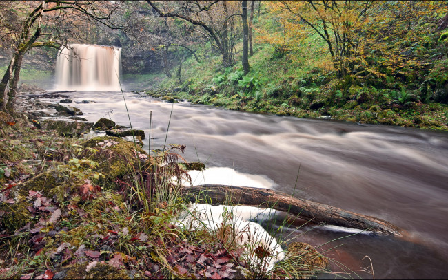 Обои картинки фото природа, водопады, река