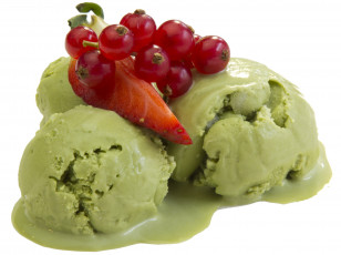 Картинка еда мороженое десерты ягоды