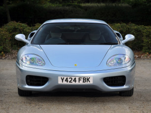 Картинка автомобили ferrari modena uk-spec 360 серый