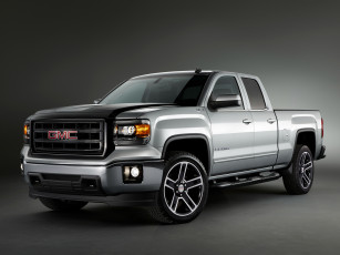 Картинка автомобили gm-gmc серый carbon edition cab double sle 1500 sierra gmc 2015г