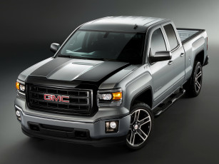 Картинка автомобили gm-gmc серый carbon edition cab double sle 1500 sierra gmc 2015г