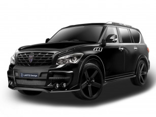 Картинка автомобили infiniti larte design qx56 темный z62 2012г