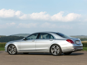 Картинка автомобили mercedes-benz s 500 plug-in hybrid w222 2013г светлый