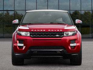 обоя автомобили, range rover, sw1, evoque, 2014г, красный, range, rover