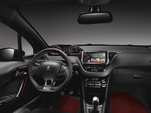 Картинка автомобили спидометры торпедо peugeot 30th anniversary 208 gti 2014г
